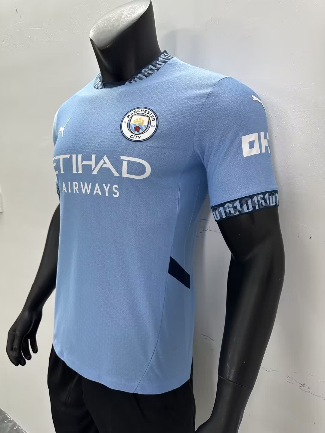 Maillot version joueur domicile Manchester City