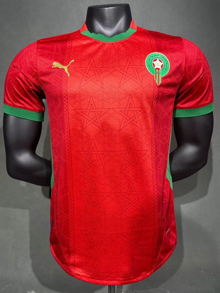 Maillot version joueur domicile Maroc