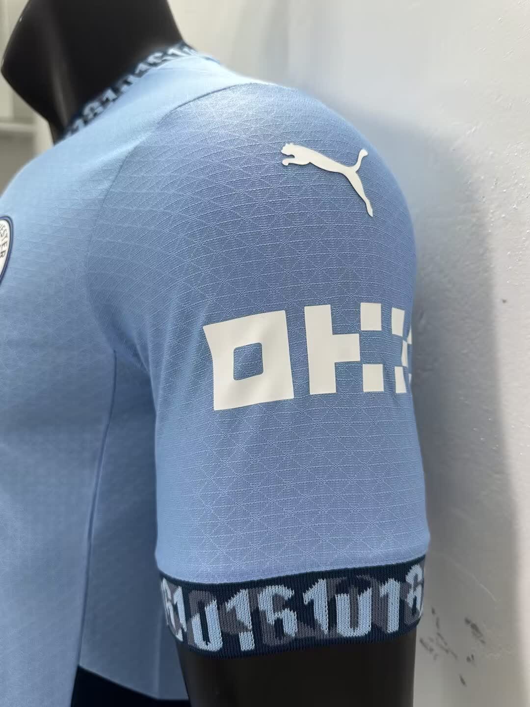 Maillot version joueur domicile Manchester City