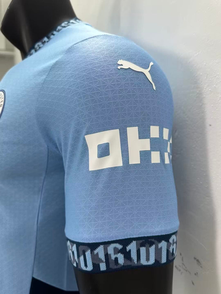 Maillot version joueur domicile Manchester City