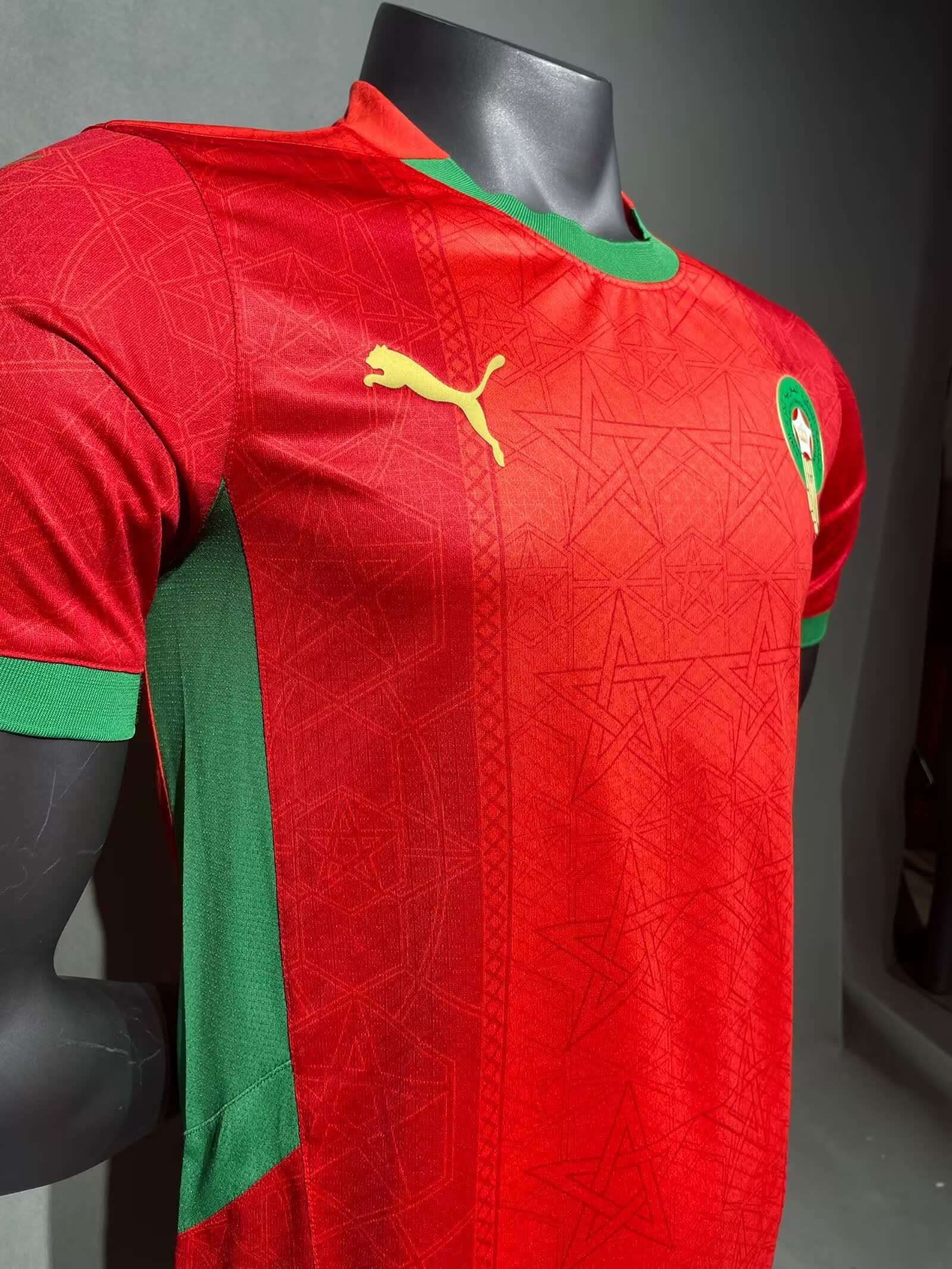 Maillot version joueur domicile Maroc