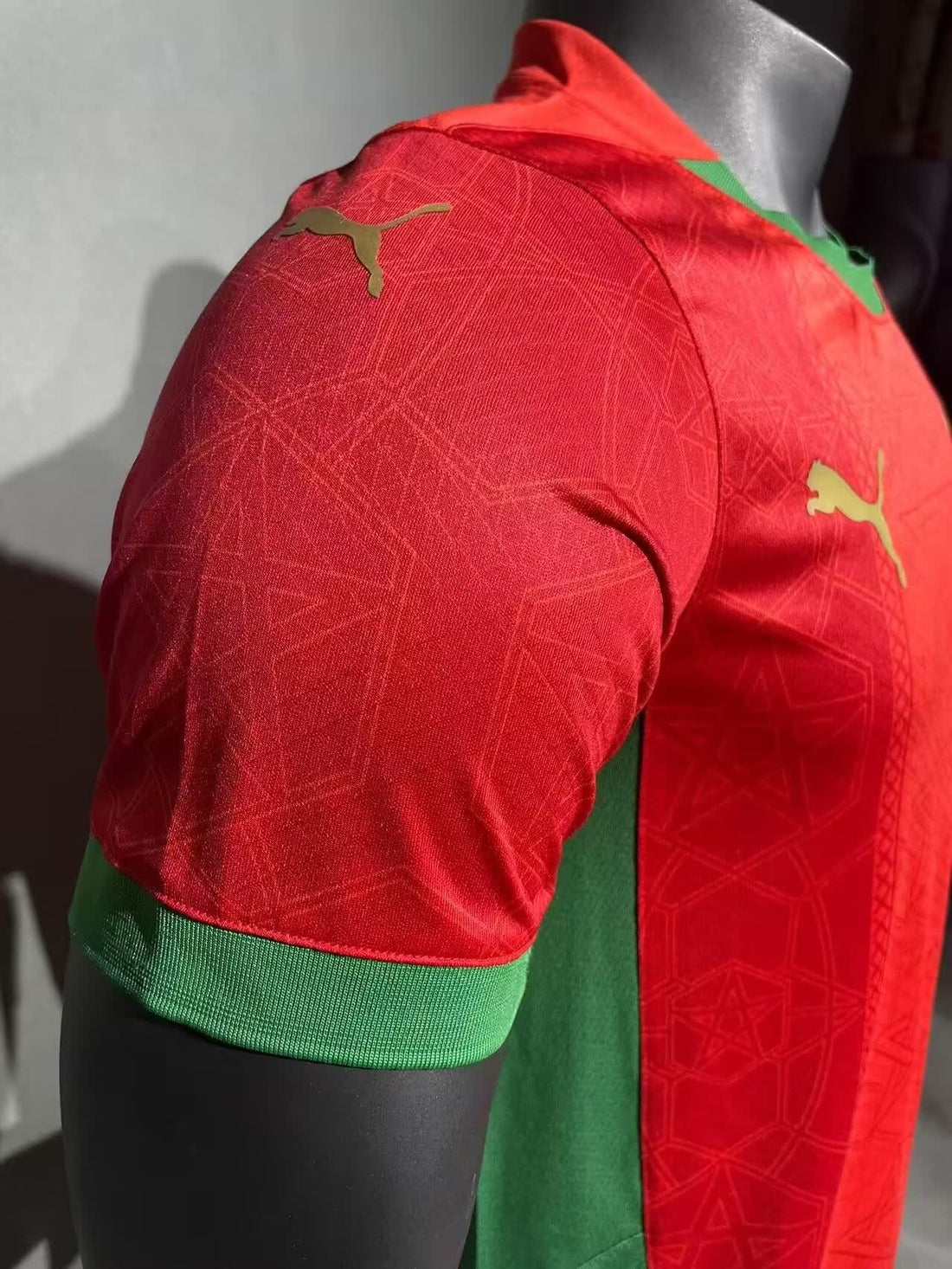 Maillot version joueur domicile Maroc