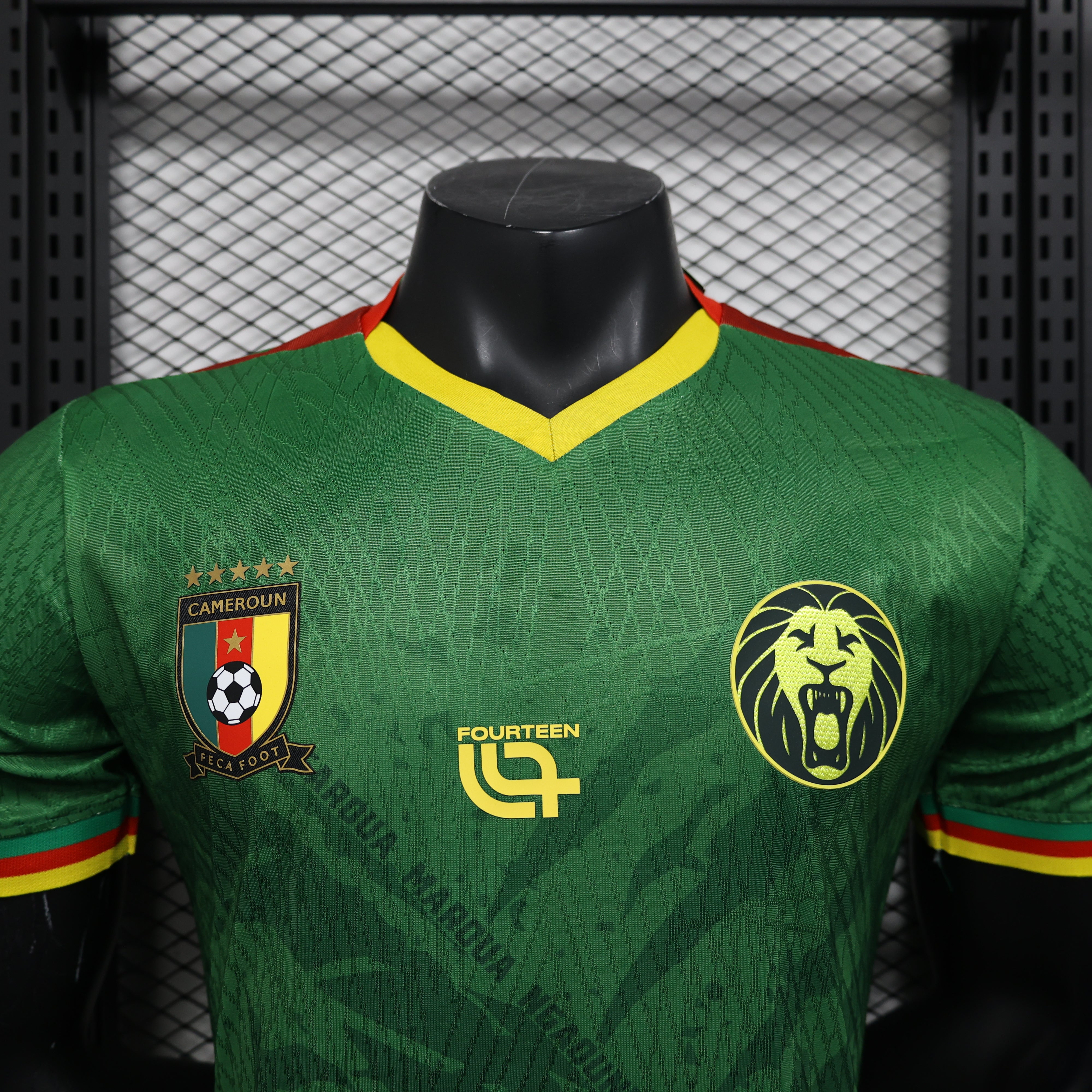 Maillot version joueur domicile Cameroun