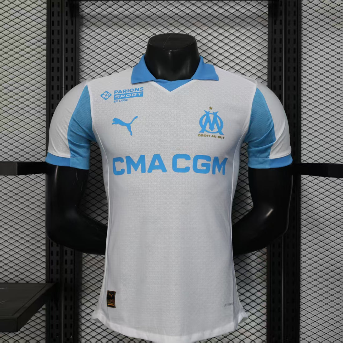Maillot version joueur domicile OM