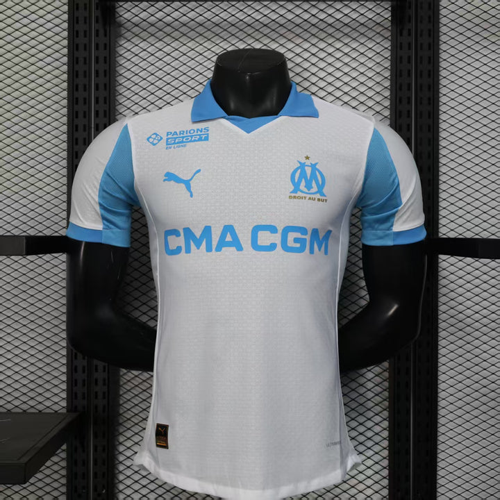 Maillot version joueur domicile OM