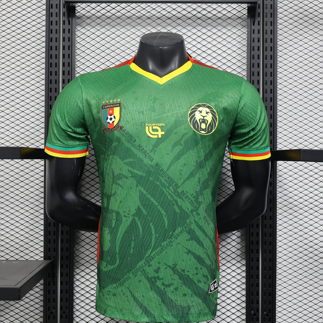 Maillot version joueur domicile Cameroun